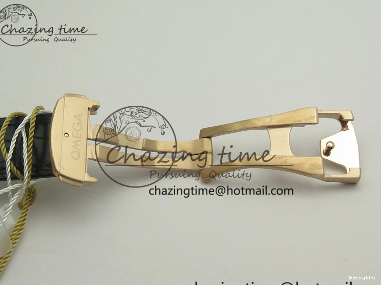 0102 Speedmaster ’57 Co-Axial RG OMF 1:1 Best Edition Black Dial On Leather Strap A9300 (Free Leather Strap) Resilient 8064